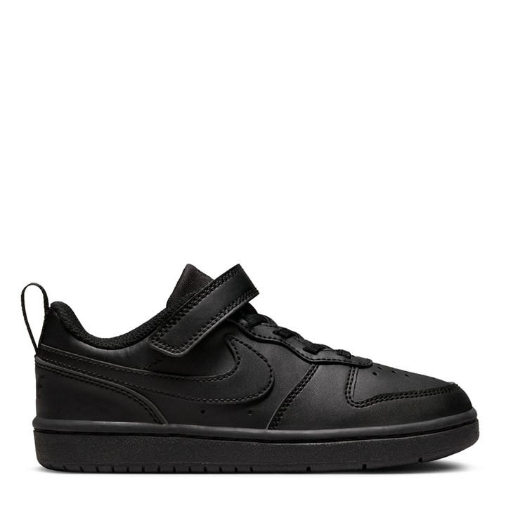 Nike Boys Black Court Borough Low Recraft in Size C11, Sports Direct