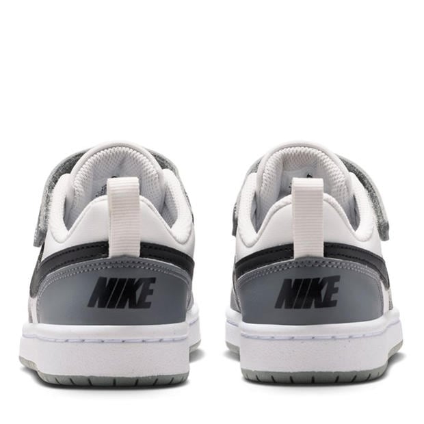 Wht/Blk/Grey - Nike - Court Borough Low Recraft