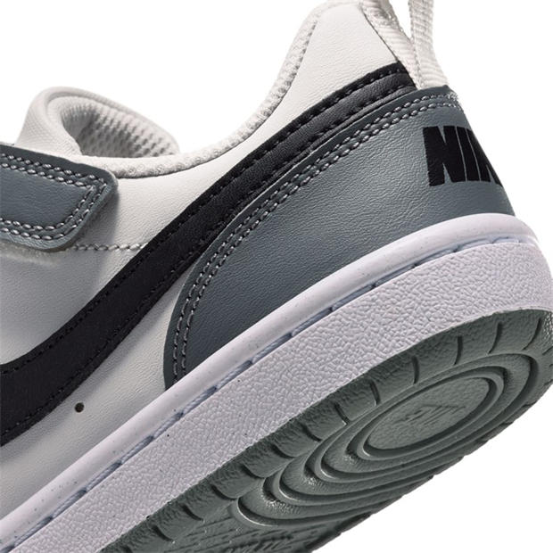 Wht/Blk/Grey - Nike - Court Borough Low Recraft