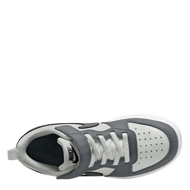 Wht/Blk/Grey - Nike - Court Borough Low Recraft