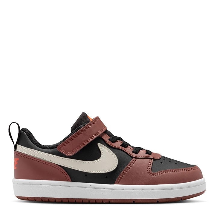 Nike Boys Black Court Borough Low Recraft in Size 2, Sports Direct