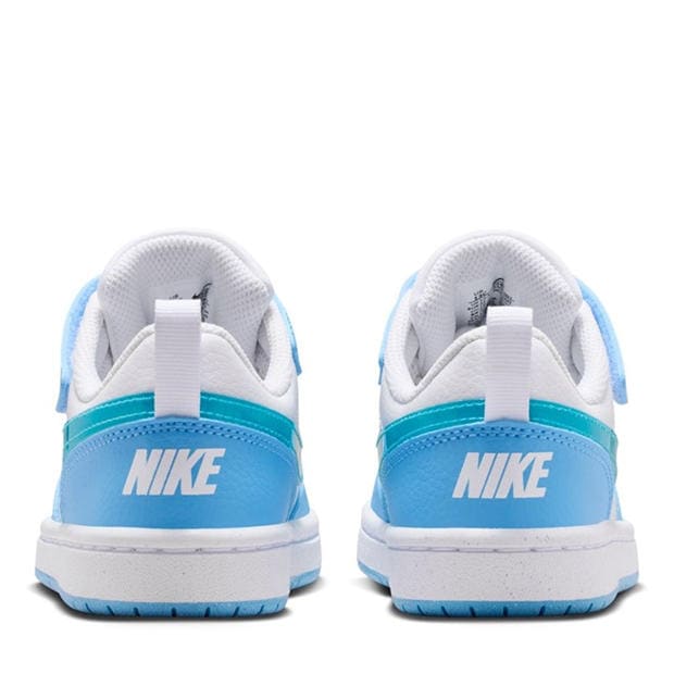 White/Blue - Nike - Court Borough Low Recraft