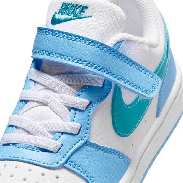 White/Blue - Nike - Court Borough Low Recraft