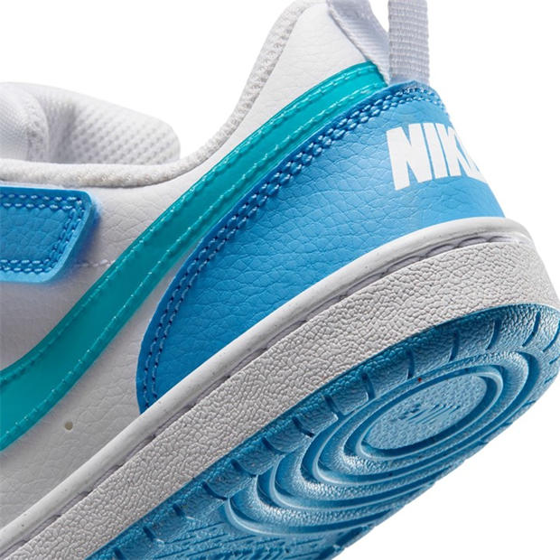 White/Blue - Nike - Court Borough Low Recraft
