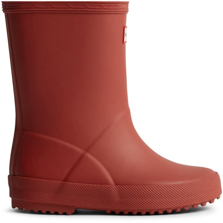 Hunter Boys Red Kids' First Wellingtons in Size C12, Sports Direct
