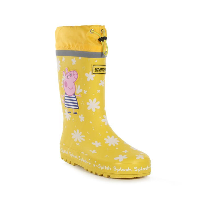 Regatta Unisex Kids Yellow Splash Welly C11