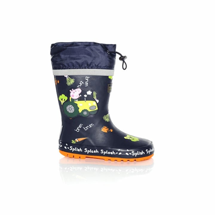 Regatta  Kids Blue ' Splash Wellies in Size C11, Sports Direct