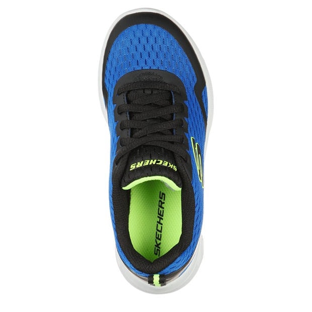 Sinine/Roheline - Skechers - Microspec Max Junior Trainers