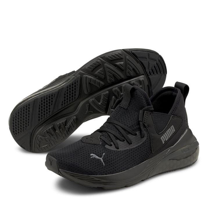 Puma Boys Black Cell Vive  Trainers in Size 3, Sports Direct
