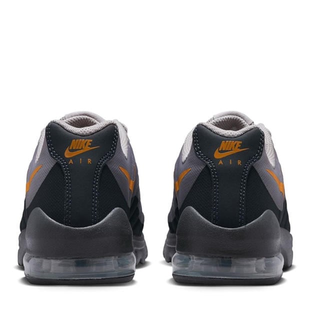 Grey/Orange - Nike - Air Max Invigor Print Big Kids Shoe