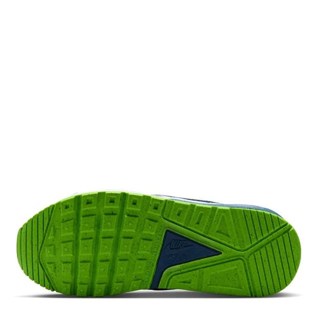 Plat/Blue - Nike - Air Max IVO Junior Shoes