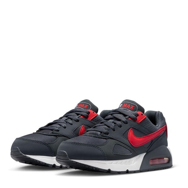 Dark Grey/Red - Nike - Air Max IVO Junior Shoes