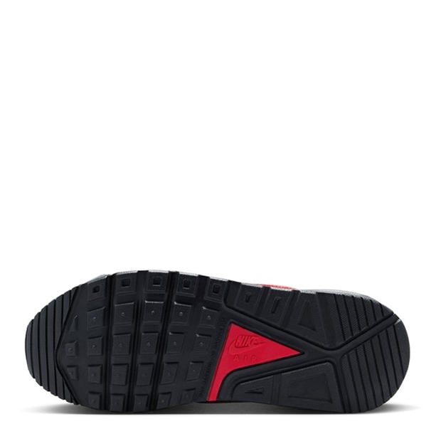 Dark Grey/Red - Nike - Air Max IVO Junior Shoes