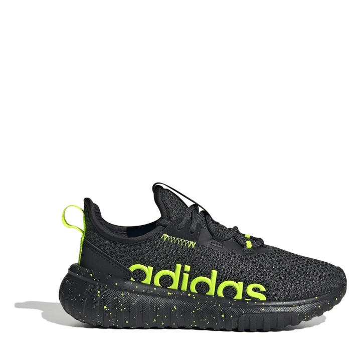 Adidas Boys Black Kaptir 4.0 Shoes  in Size 5.5, Sports Direct