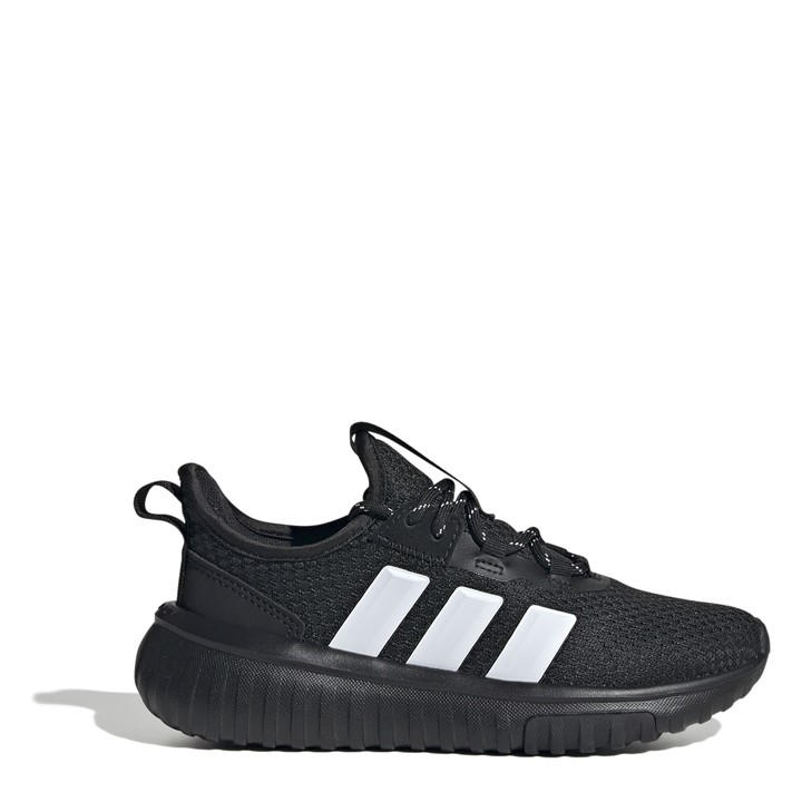 Adidas Boys Black Kaptir 4.0 Shoes  in Size 3, Sports Direct