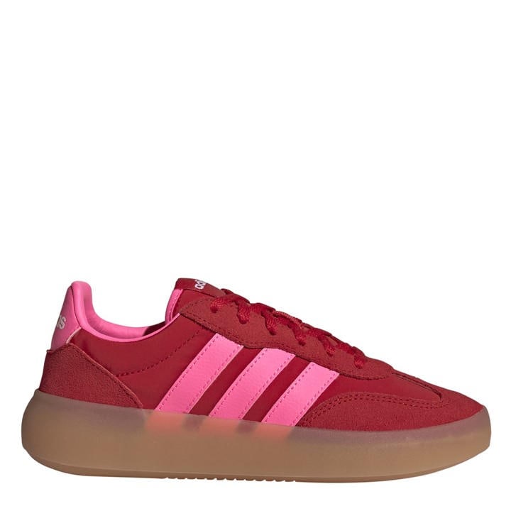 Adidas Boys Red Barreda Decode Shoes  in Size 3, Sports Direct