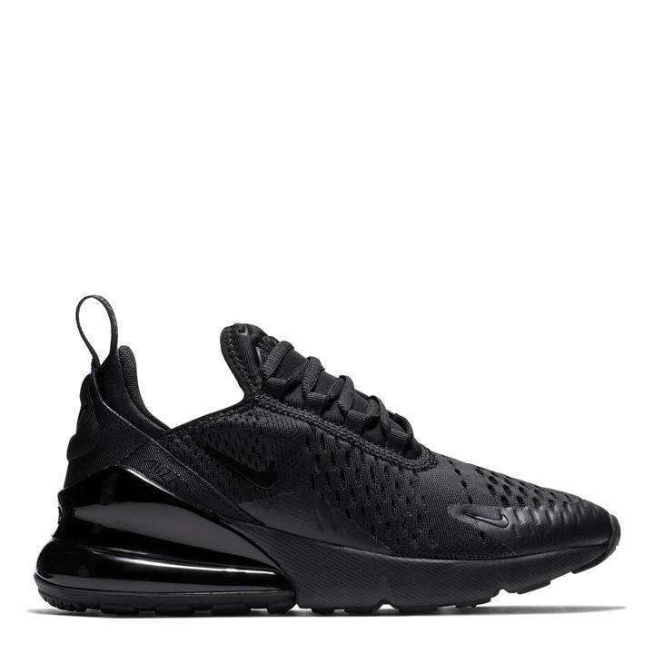 Nike Boys Black Air Max 270 React  Trainers in Size 3, Sports Direct