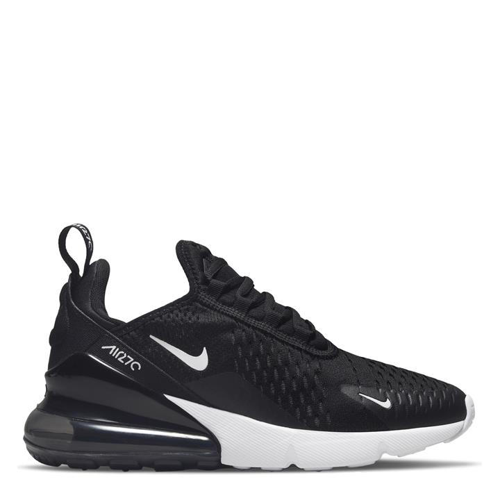 Nike Boys Black Air Max 270 React  Trainers in Size 3, Sports Direct