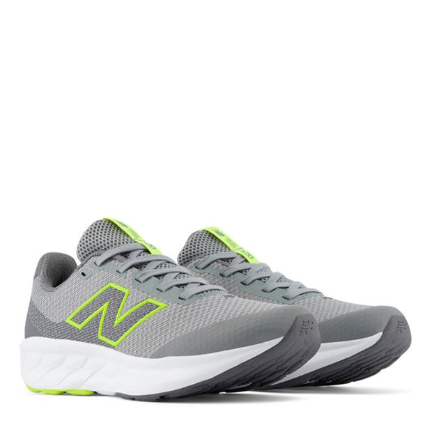 Grey/Volt - New Balance - Kids' 520 Breathable Mesh Runners