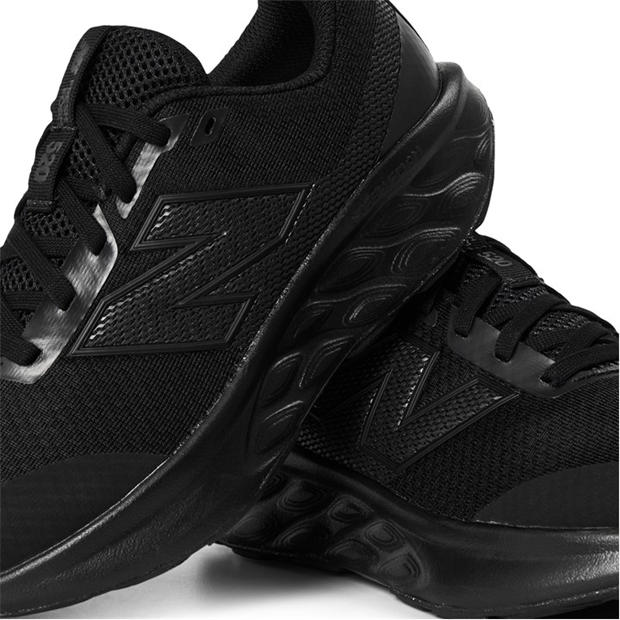 Triple Black - New Balance - Kids' 520 Breathable Mesh Runners