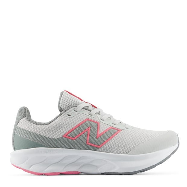 Grey/Pink - New Balance - Kids' 520 Breathable Mesh Runners