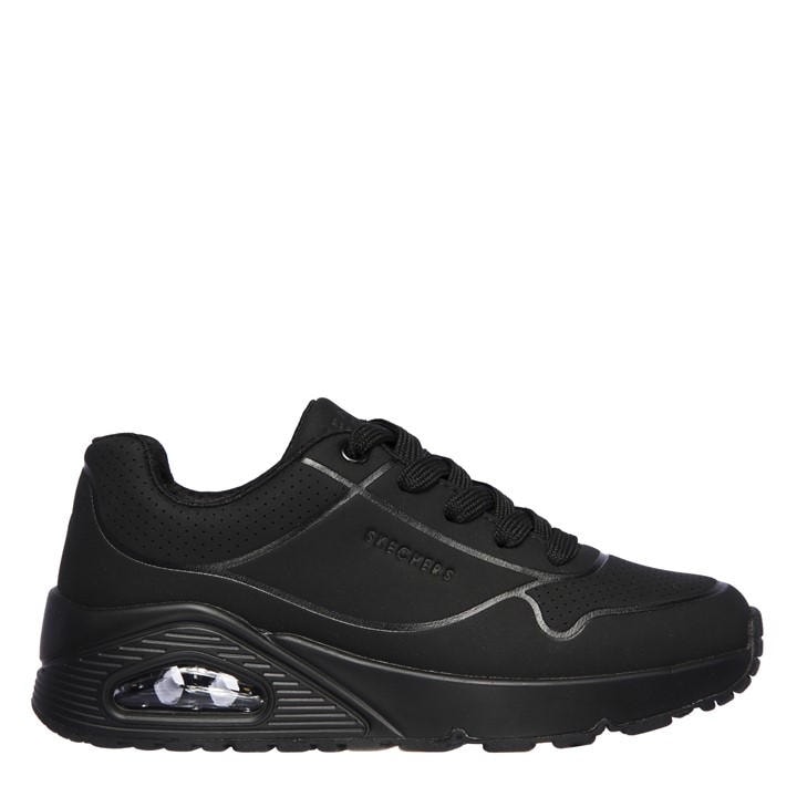 Skechers Boys Black Uno Stand On Air Trainers  in Size 5, Sports Direct