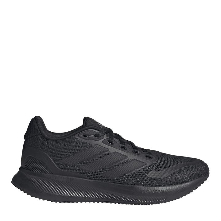 Adidas Boys Black Runfalcon 5  Running Shoes in Size 5.5, Sports Direct