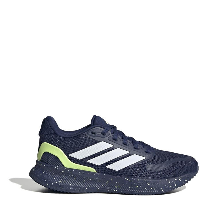 Adidas Boys Blue Runfalcon   Running Shoes in Size 5, Sports Direct