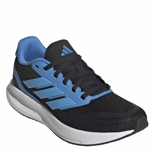 Black/Blue - adidas - Runfalcon 5 Juniors Running Shoes