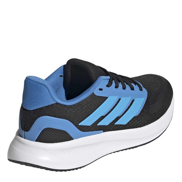 Black/Blue - adidas - Runfalcon 5 Juniors Running Shoes