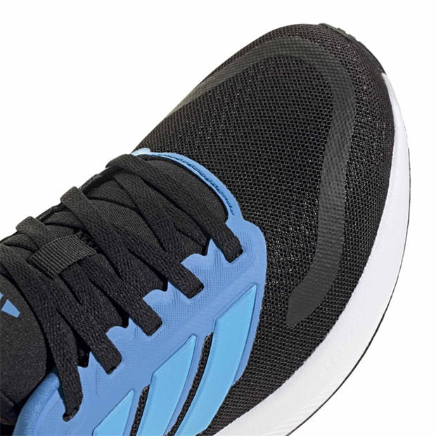 Black/Blue - adidas - Runfalcon 5 Juniors Running Shoes