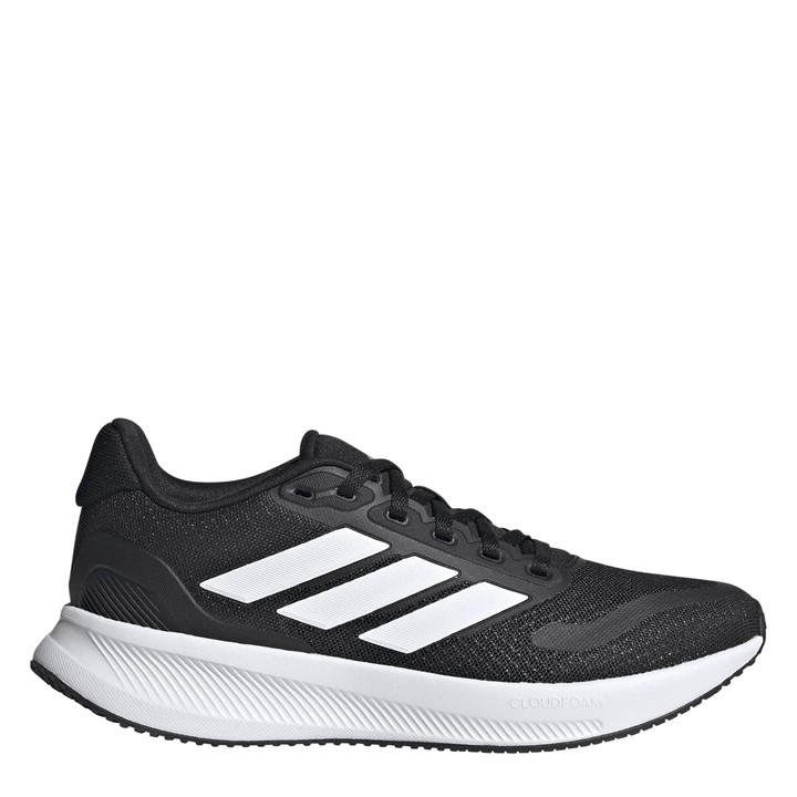 Adidas Boys Black Runfalcon   Running Shoes in Size 5, Sports Direct