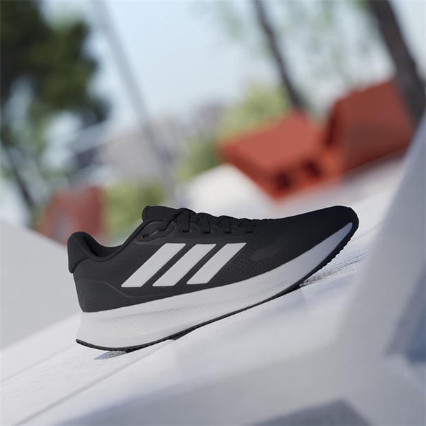 Black/White - adidas - Runfalcon 5 Juniors Running Shoes