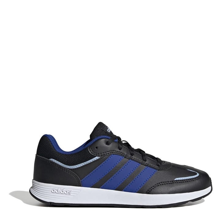 Adidas Boys Black Tensaur Switch Shoes Kids in Size 5.5, Sports Direct