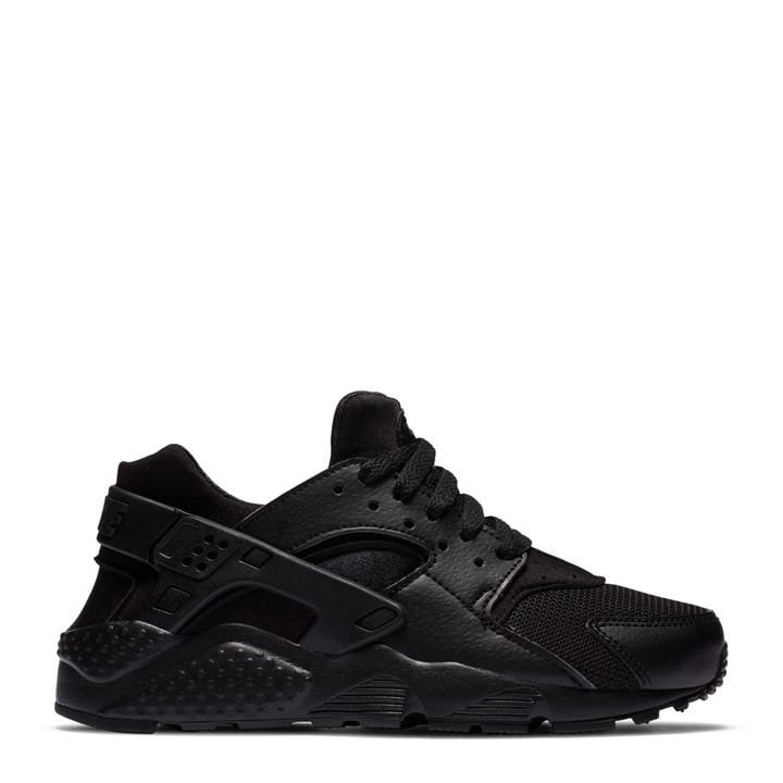 Nike Boys Black Huarache Run Big Kids' Shoes in Size 6, Sports Direct
