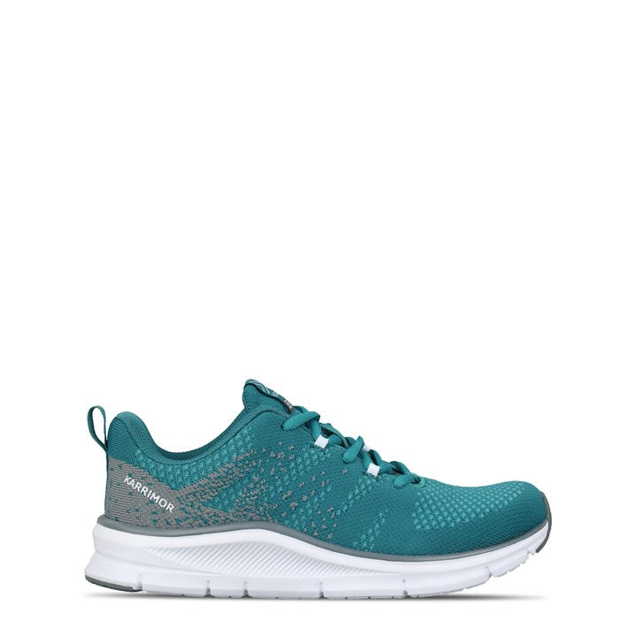 Karrimor Boys Green Duma 6 Running Shoes  in Size 5.5, Sports Direct
