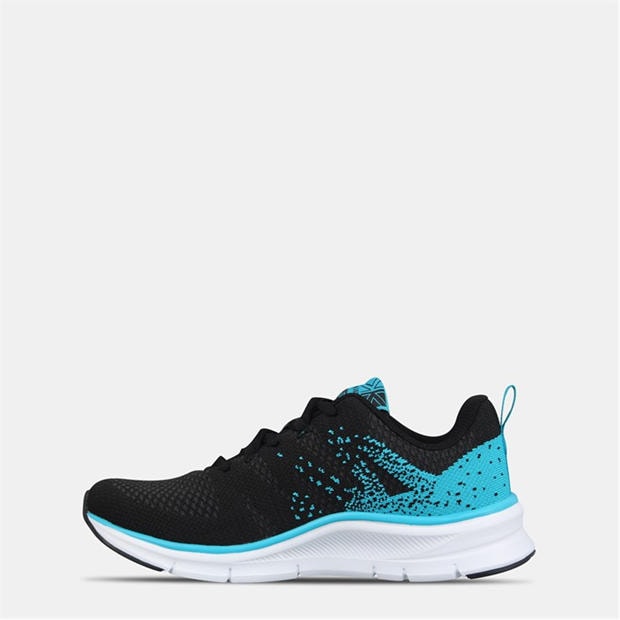 Black/Cyan - Karrimor - Duma 6 Running Shoes Junior Boy