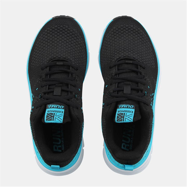 Black/Cyan - Karrimor - Duma 6 Running Shoes Junior Boy