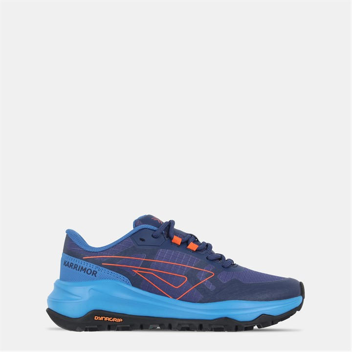 Karrimor Boys Blue Tempo Trail Trainers in Size 5, Sports Direct