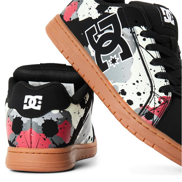 Grey/Print - DC - Kids' Skate Shoes