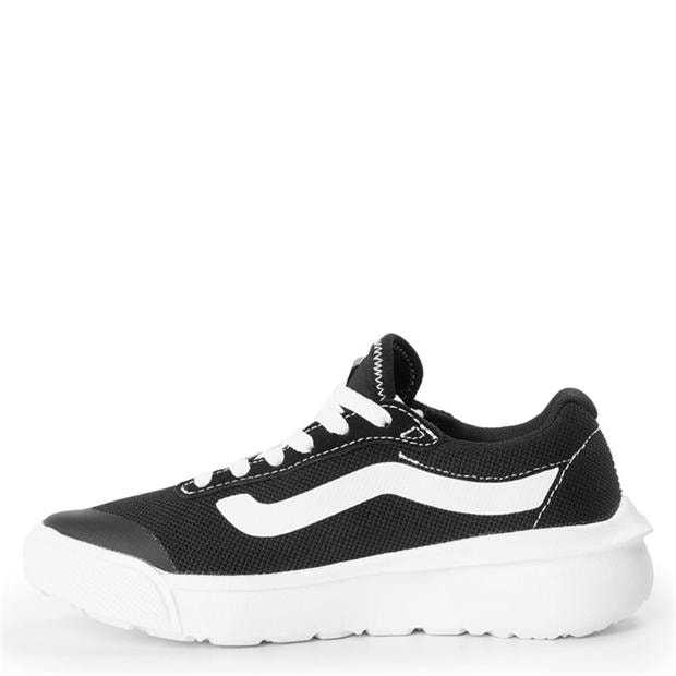 Black/White - Vans - Kids' Canvas Trainers