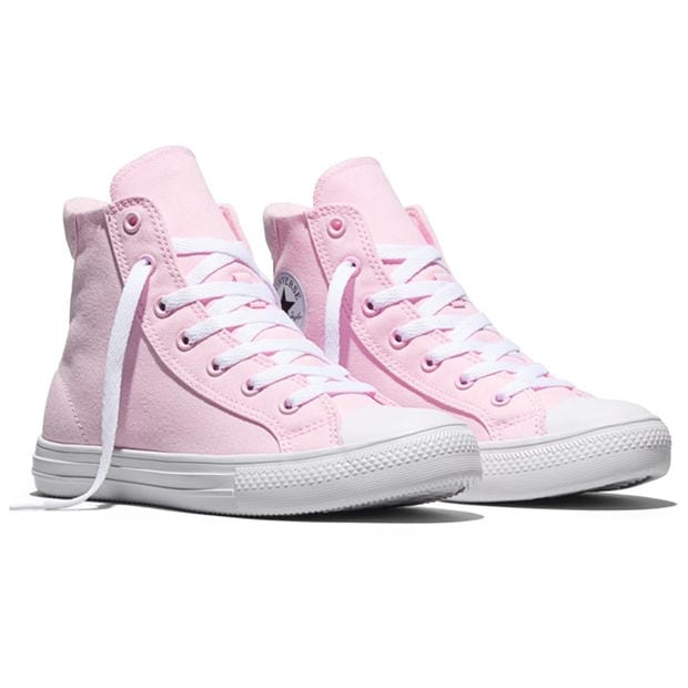 Bloom/White - Converse - Kids' Canvas High-Top Trainers