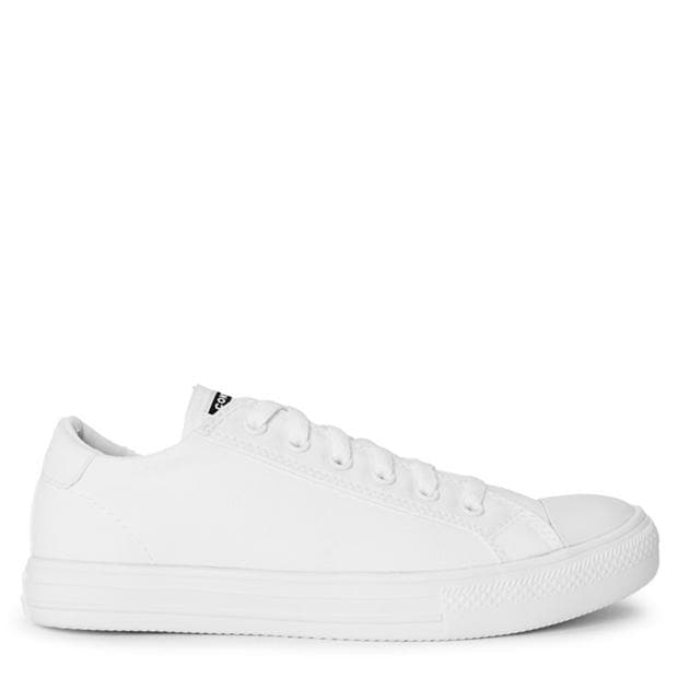 White - Converse - Kids' Canvas Trainers