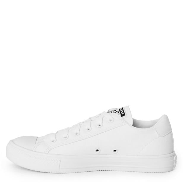 White - Converse - Kids' Canvas Trainers