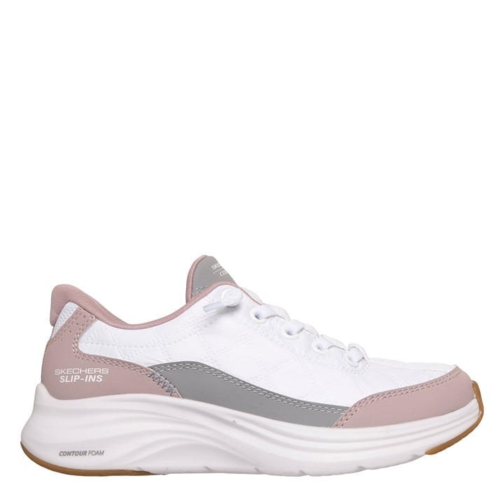 Skechers Girls White Kids' Low-Top Trainers in Size 4, Sports Direct