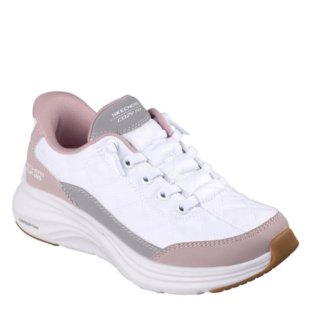 White/Lavender - Skechers - Kids' Low-Top Trainers