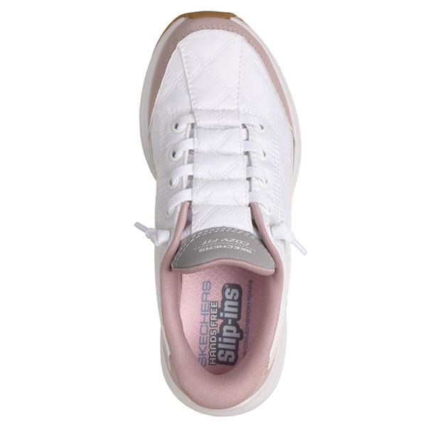 White/Lavender - Skechers - Kids' Low-Top Trainers