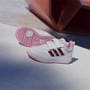 White/Pink/Grey - adidas - Tensaur 3.0 Junior Court Shoes