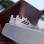White/Pink/Grey - adidas - Tensaur 3.0 Junior Court Shoes