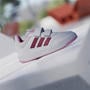 White/Pink/Grey - adidas - Tensaur 3.0 Junior Court Shoes